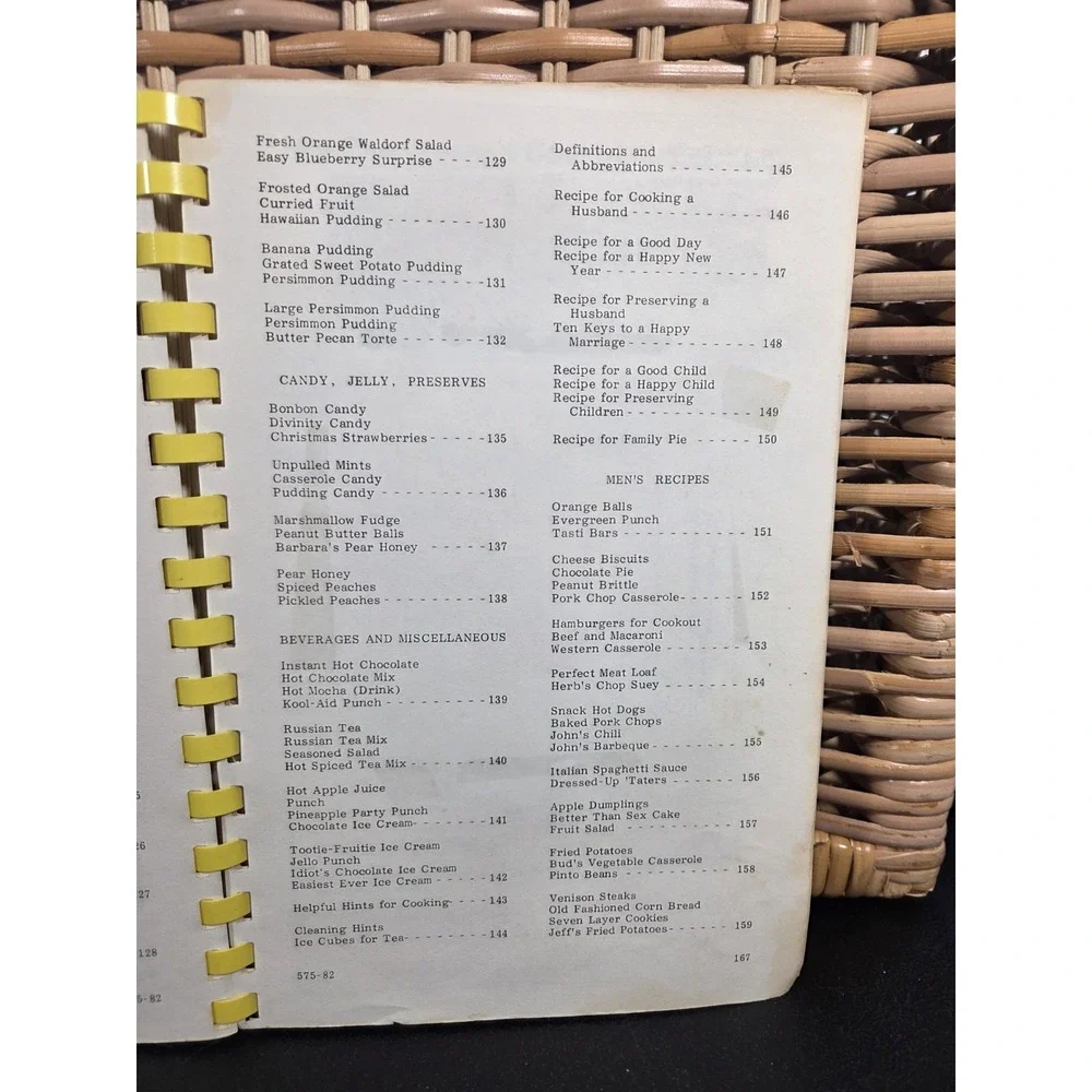 Vintage Catawba‎ County North Carolina Cookbook Handicapped Children 1982